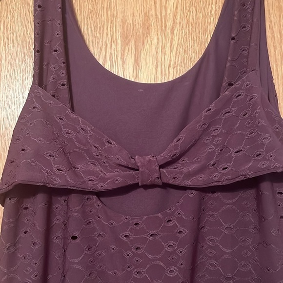 Loft outlet purple dress size small - Picture 4 of 5